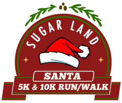 Run Houston Sugar Land Santa 5k/10k logo